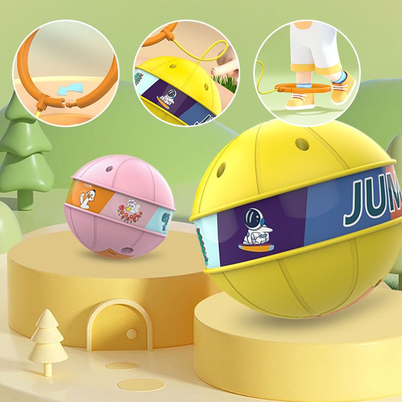 Kids' light-up jumping toy. Perfect for active play, improving balance and coordination skills, indoors or out.