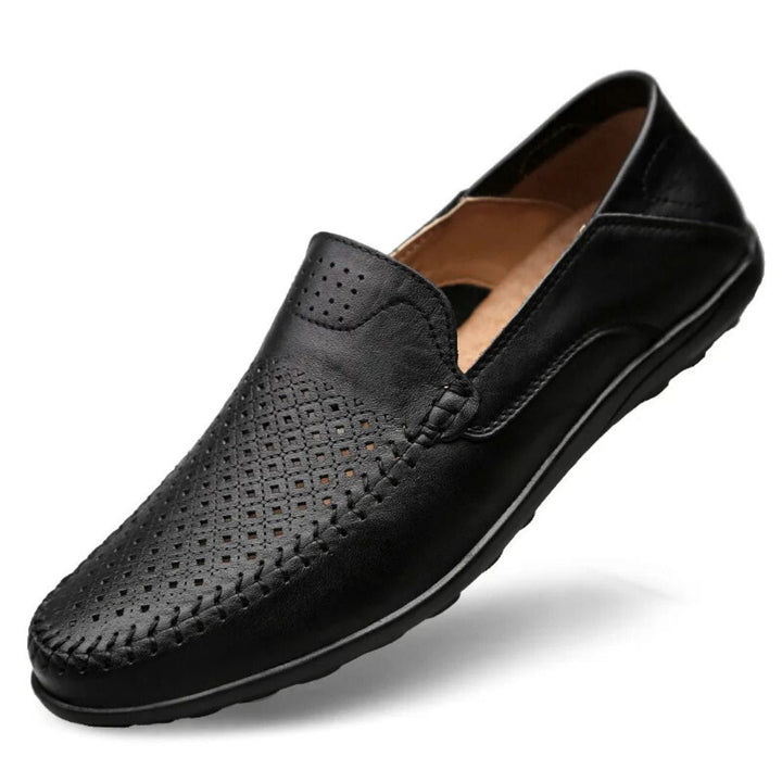 Men's slip-on loafers, breathable casual walking shoes for everyday comfort.