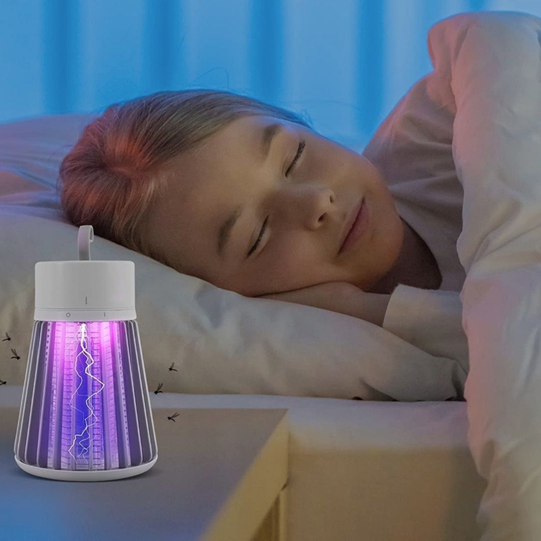 Versatile electric mosquito zapper for indoor & outdoor pest control. Portable USB rechargeable design.