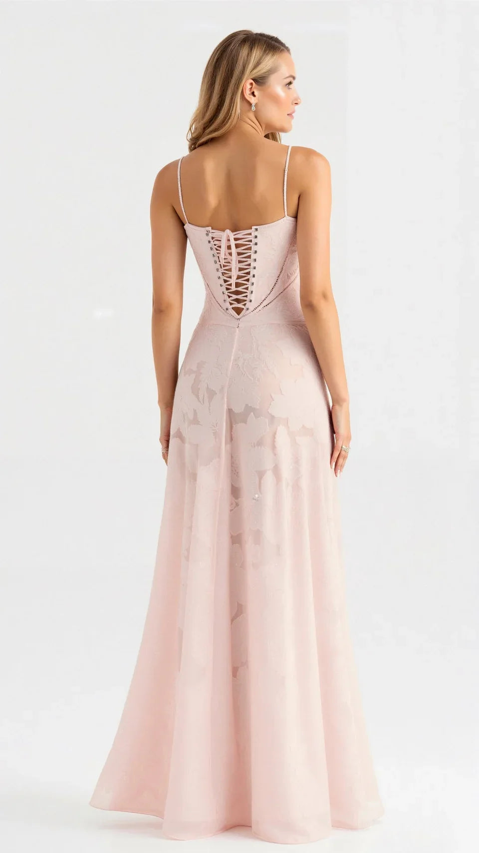 Women's elegant floral wedding guest maxi dress, a chic summer party option.