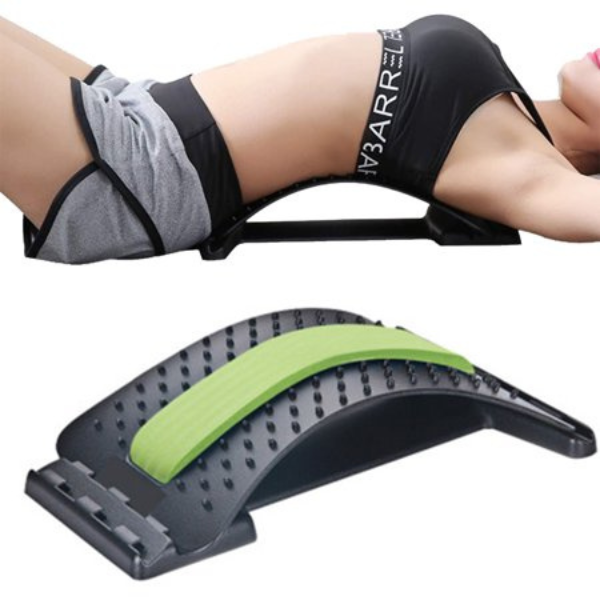 Back Relief Stretcher for spinal alignment & muscle relaxation. Aids back pain relief & posture.