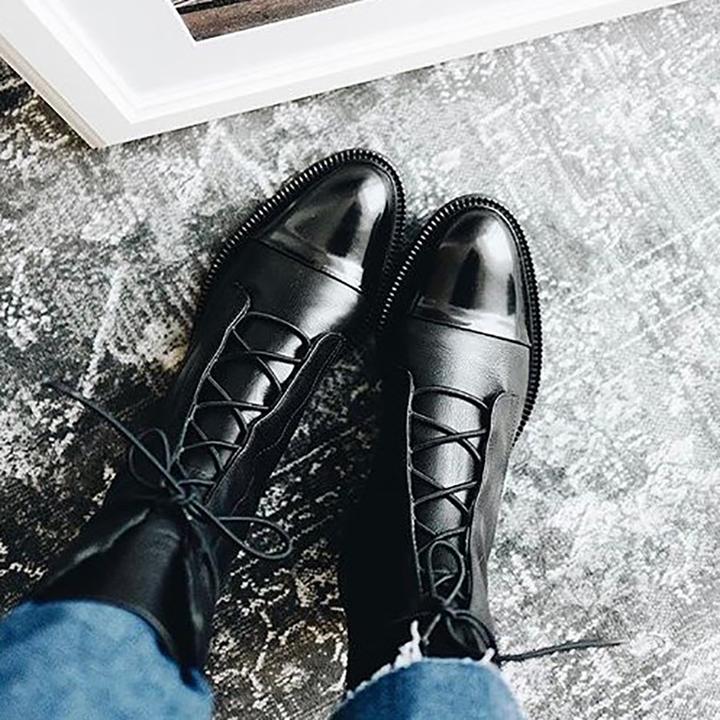 Women's luxurious contoured ankle boots. Elegant, comfortable, & versatile for sophisticated fall/winter style.