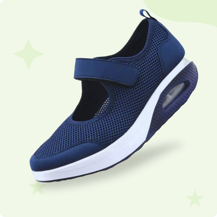 Arch support women's sandals, designed for foot pain relief, comfortable walking & elderly.