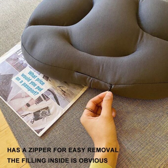Adaptive Unisex Comfort Cloud Pillow provides superior support & deep, restful sleep for all sleepers.
