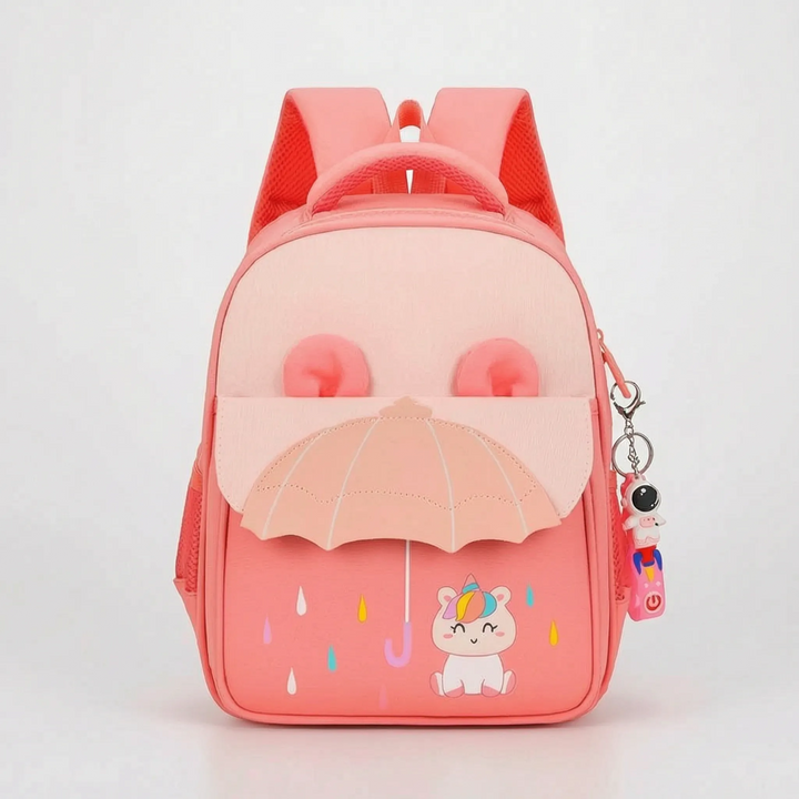 Young student's lightweight cartoon school backpack, perfect for daily use & carrying all school essentials.