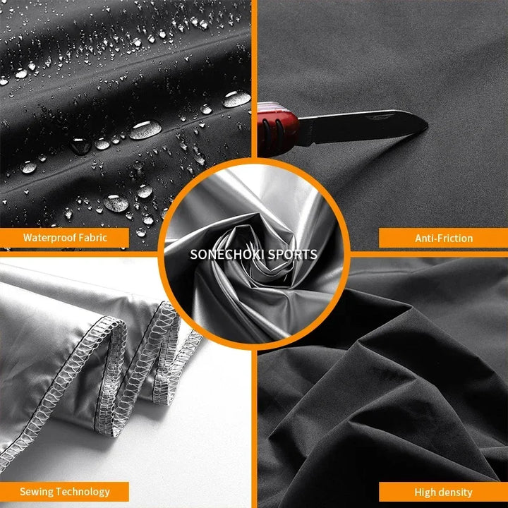 Folded unisex workout gear sauna suit. High-quality fitness apparel for an active lifestyle.