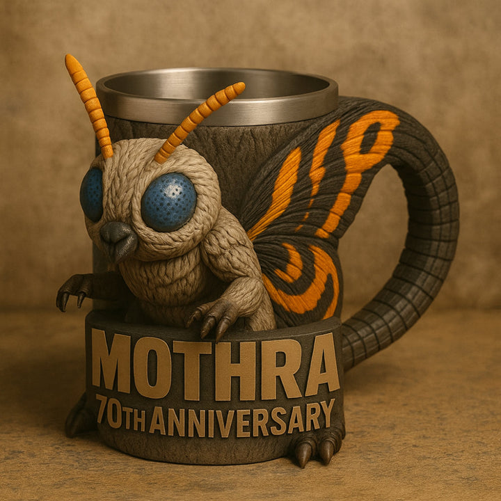 Fun & unique 3D sculpted monster ceramic coffee mug, great novelty drinkware gift.
