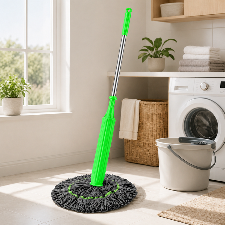 Home cleaning quick dry mop for effortless & efficient floor care. Fast drying, hands-free operation.