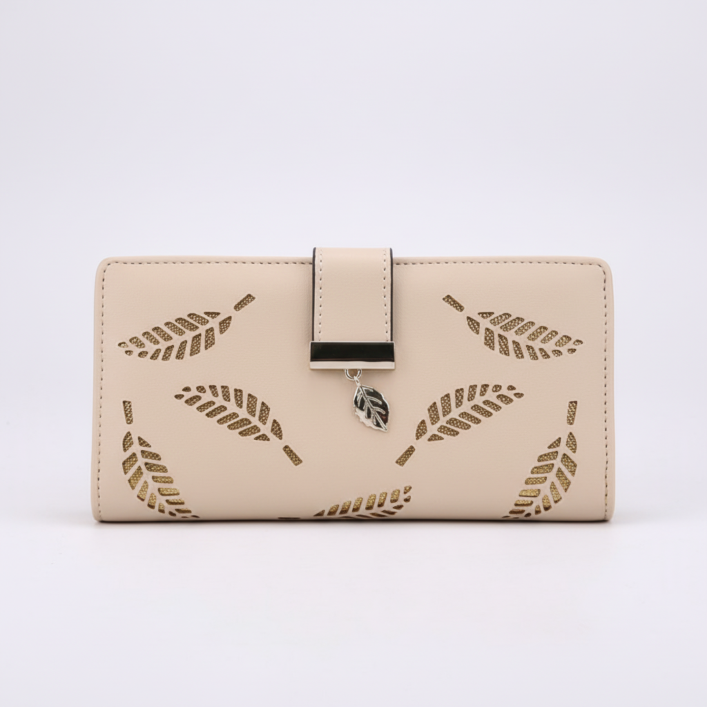 Elegant women's PU leather wallet, available in long & short styles, versatile card holder.