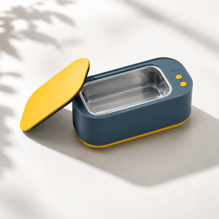 Eyeglass ultrasonic cleaner refreshing spectacles for clear vision & daily shine.