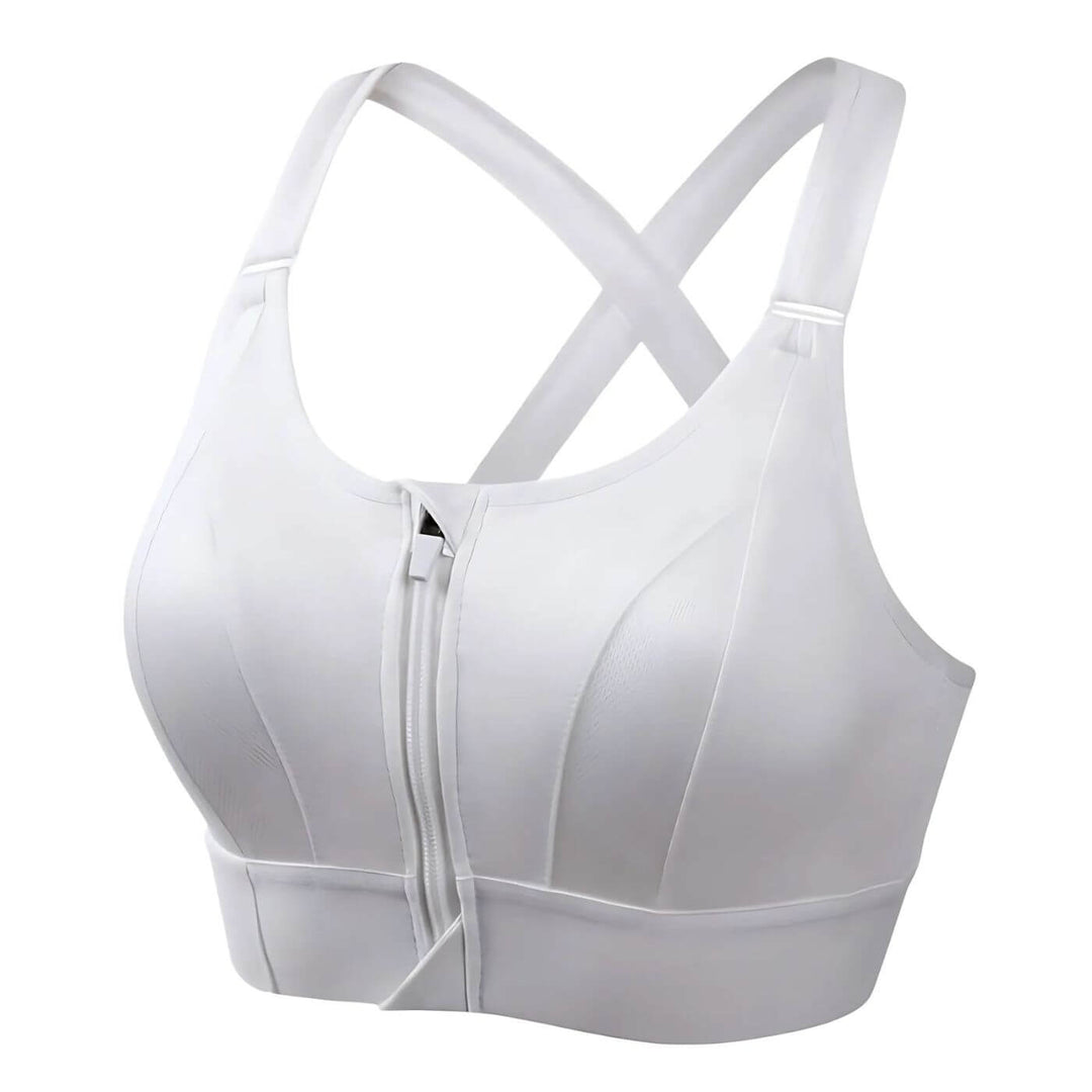 Comfortable women's high-support sports bra, ideal for gym, fitness, and active daily wear.