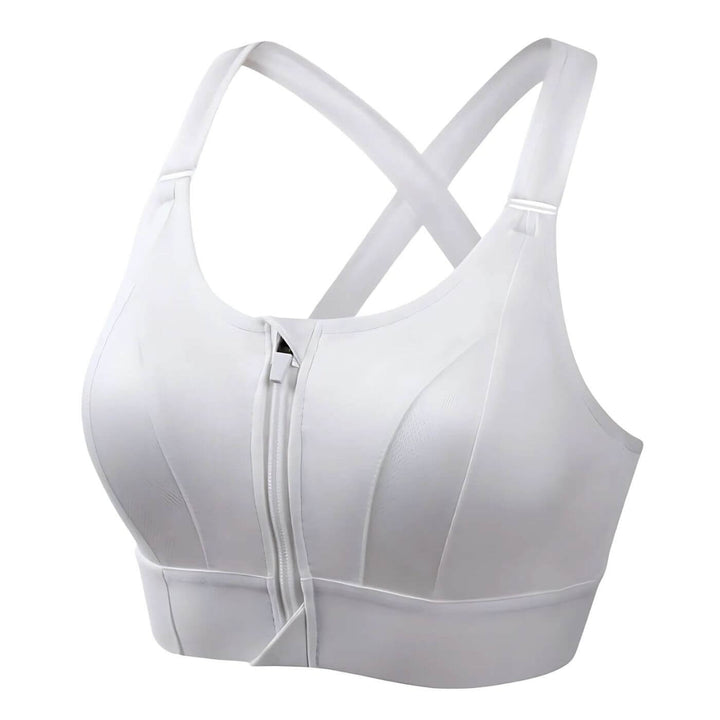 Comfortable women's high-support sports bra, ideal for gym, fitness, and active daily wear.