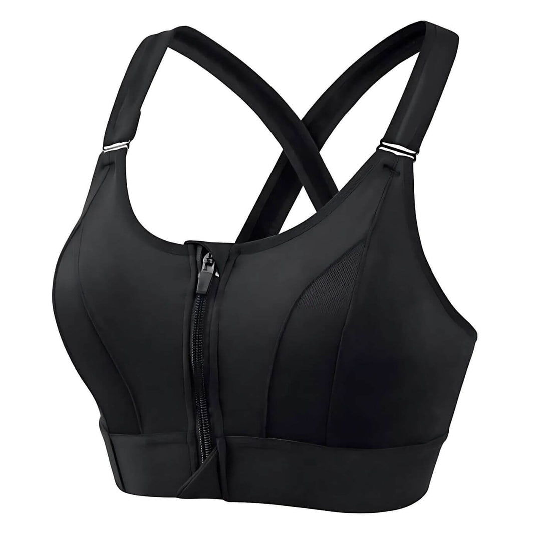 Women's seamless high-support sports bra for active women. Moisture-wicking for superior comfort.