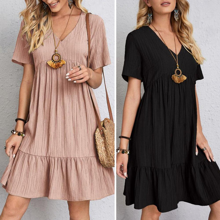 Modern women's formal bodycon party dress, designed with comfortable tummy control for a sleek look.