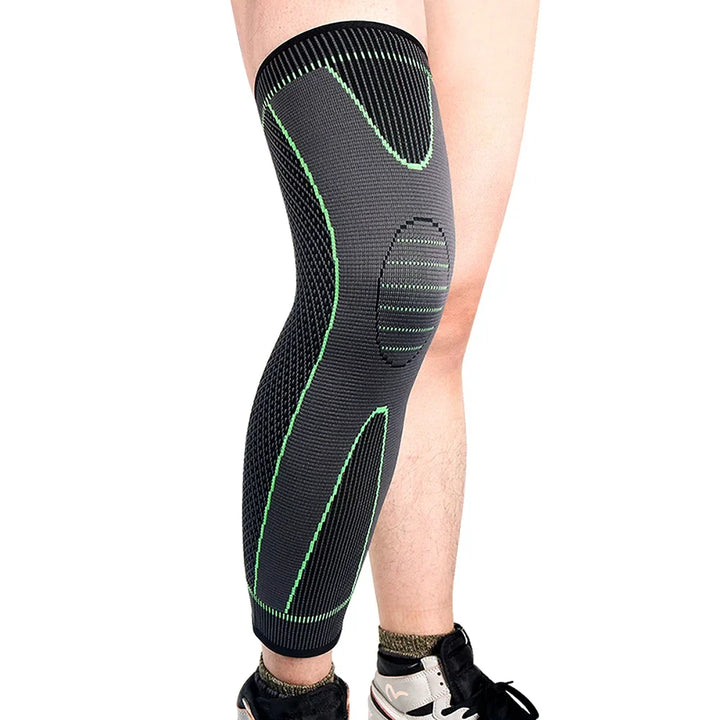 Unisex knee support compression sleeve for pain relief, joint stability & athletic performance. Ideal for recovery.