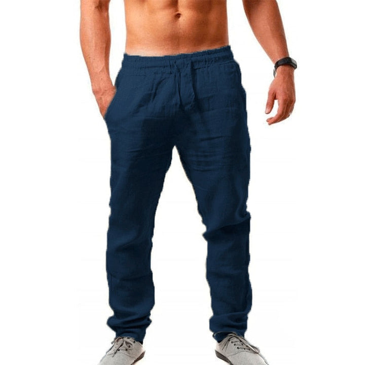 Casual men's summer trousers, perfect for beach walks, travel, or everyday comfort.