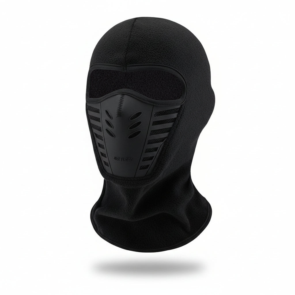 Unisex thermal balaclava for winter. Windproof full coverage mask for skiing, cycling, and cold weather.