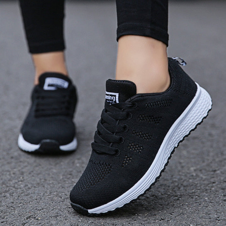Women's orthopedic slip-resistant work shoes with cushioned support, perfect for long shifts.