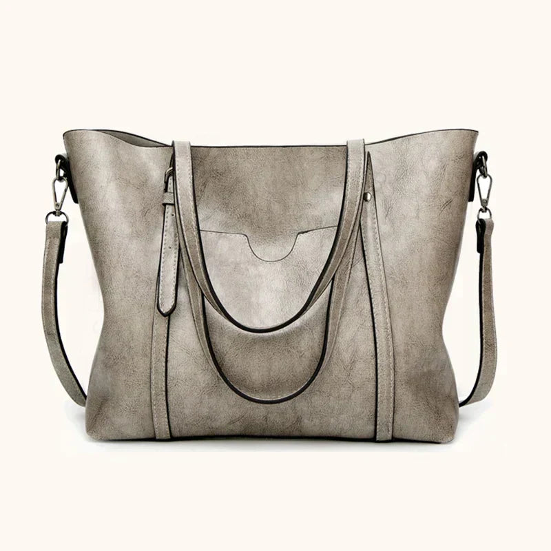 Elegant women's luxury leather crossbody bag, perfect for hands-free convenience and style.