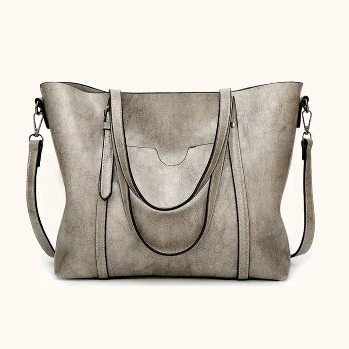 Elegant women's luxury leather crossbody bag, perfect for hands-free convenience and style.