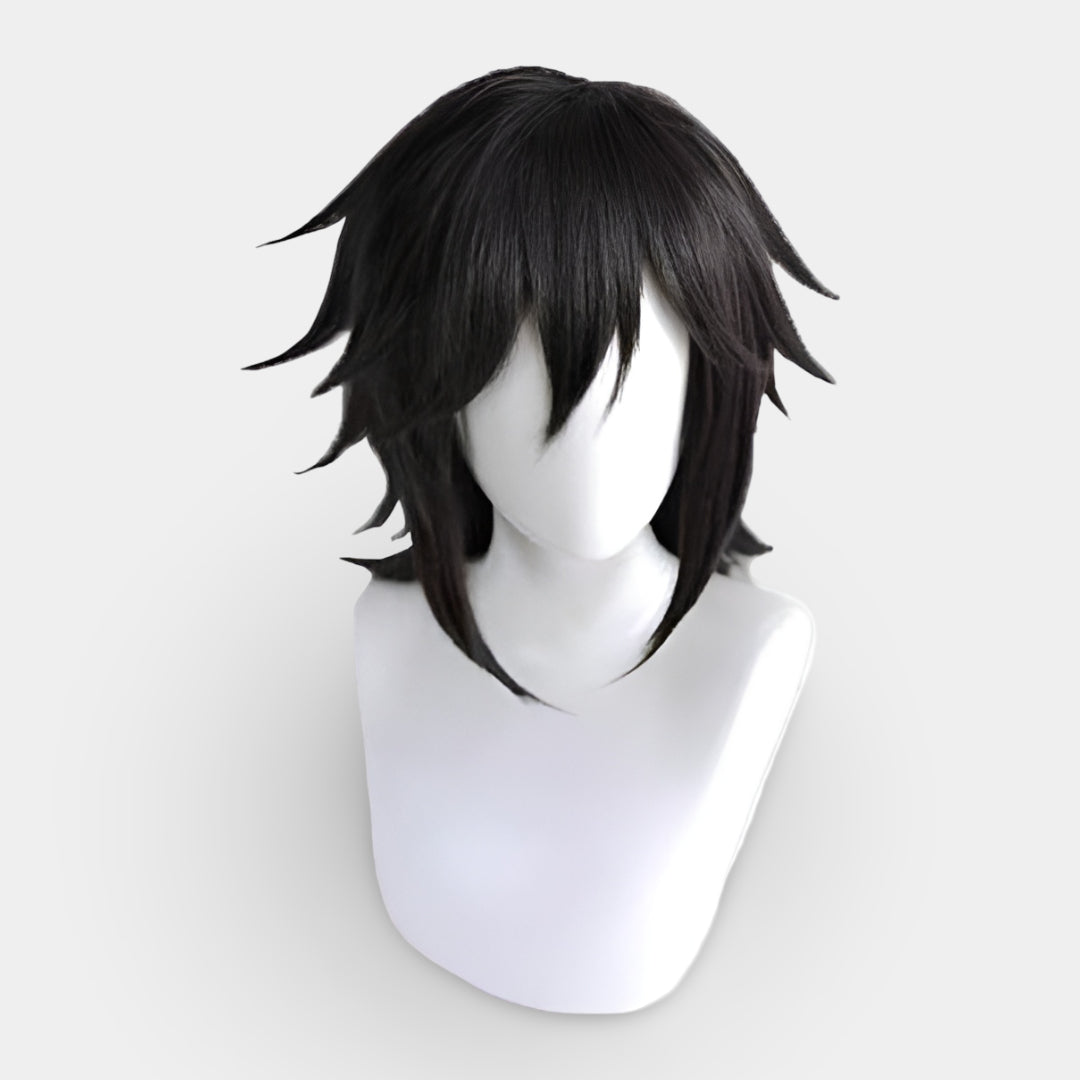 Adult anime haori cosplay outfit, featuring a mask, suitable for conventions & Halloween parties.