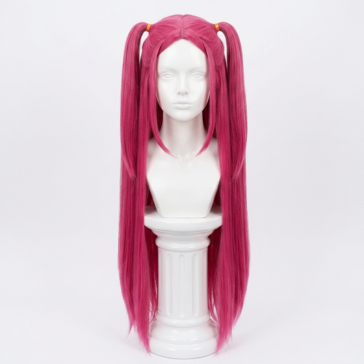 Bright green spiky wig, unisex party hair for teens & adults, great for anime or theatrical costumes.
