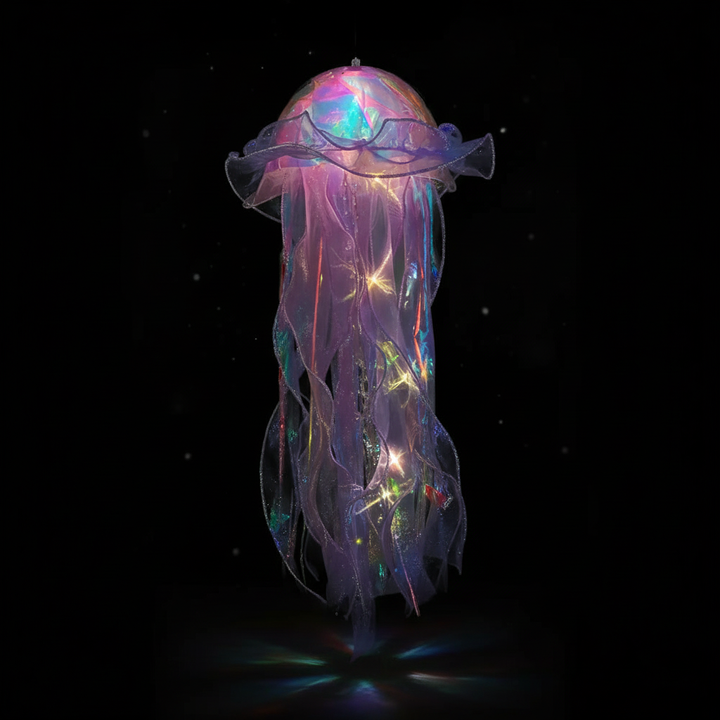 Childrens room accent: Enchanting Dreamjelly hanging lamp, a fun jellyfish light & night light for kids.