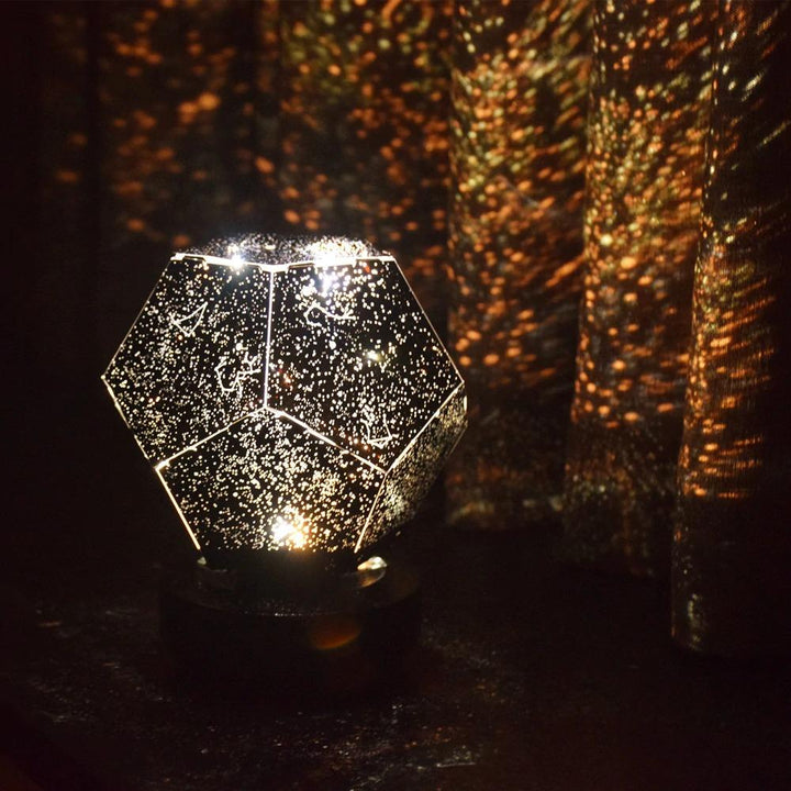 Imaginative galaxy projector & night light, ideal gift for kids or adults, adding cosmic ambiance to any room decor.