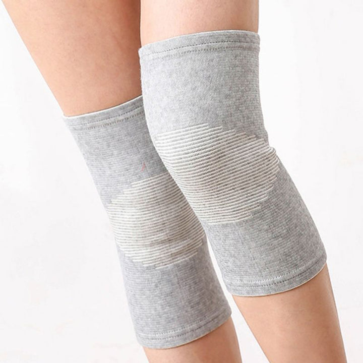 Orthopedic bamboo knee support. Compression for joint pain, injury recovery & athletic performance. Unisex.
