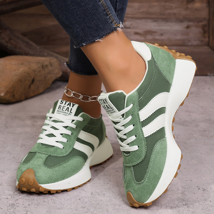 Women's non-slip wide fit walking shoes, orthopedic for secure steps.