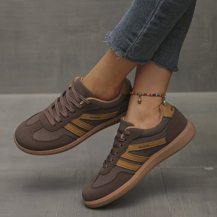 Women's wide fit orthopedic trainers, comfort-focused for daily use.