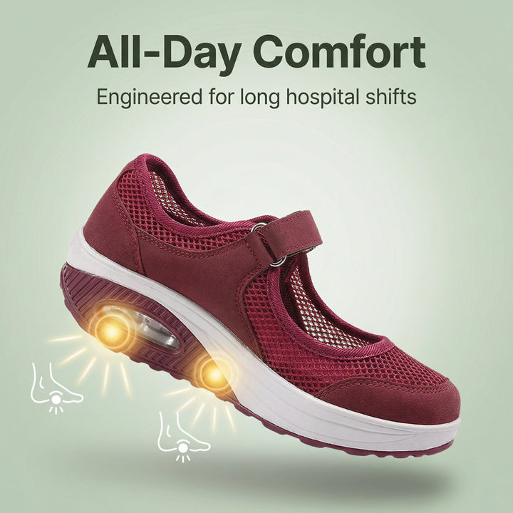 Stylish women's adjustable sandals, provide foot pain relief & comfy fit for walking.