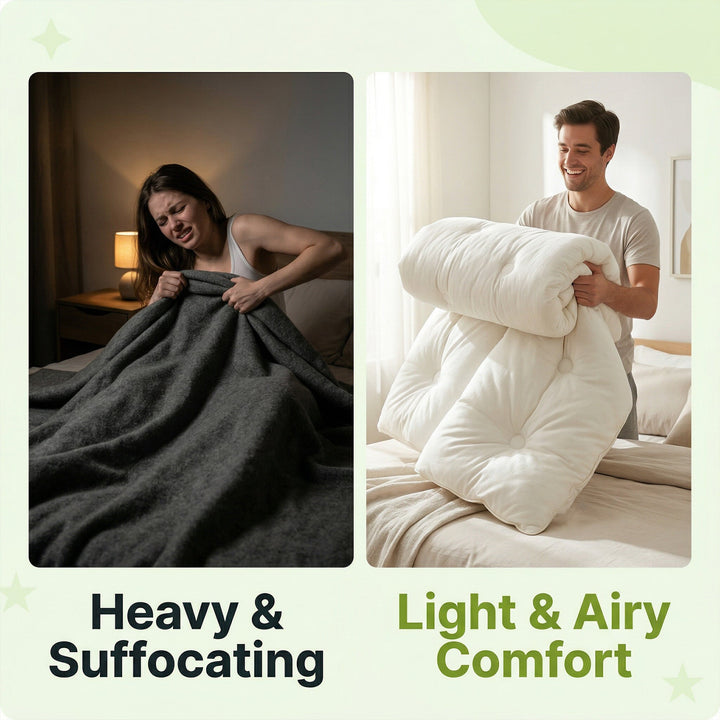 Plush unisex comforter, a soft cloud for all seasons. Lightweight microfiber bedding for any bed.