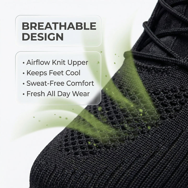 Women's supportive platform comfort shoes, 3-inch height boost for work; slip-on design for convenience.