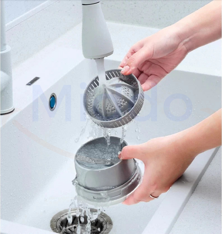 Stainless Steel Electric Fruit Juicer, efficient citrus press for making fresh orange, lemon, and lime juice at home.