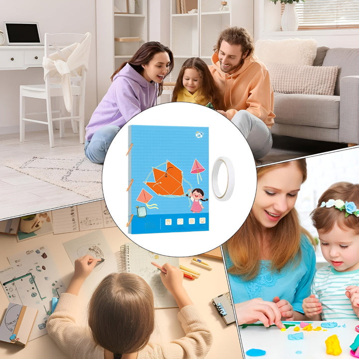 Kids' 3D geometry activity kit. Hands-on craft for preschool learning, shape recognition & fine motor skills.