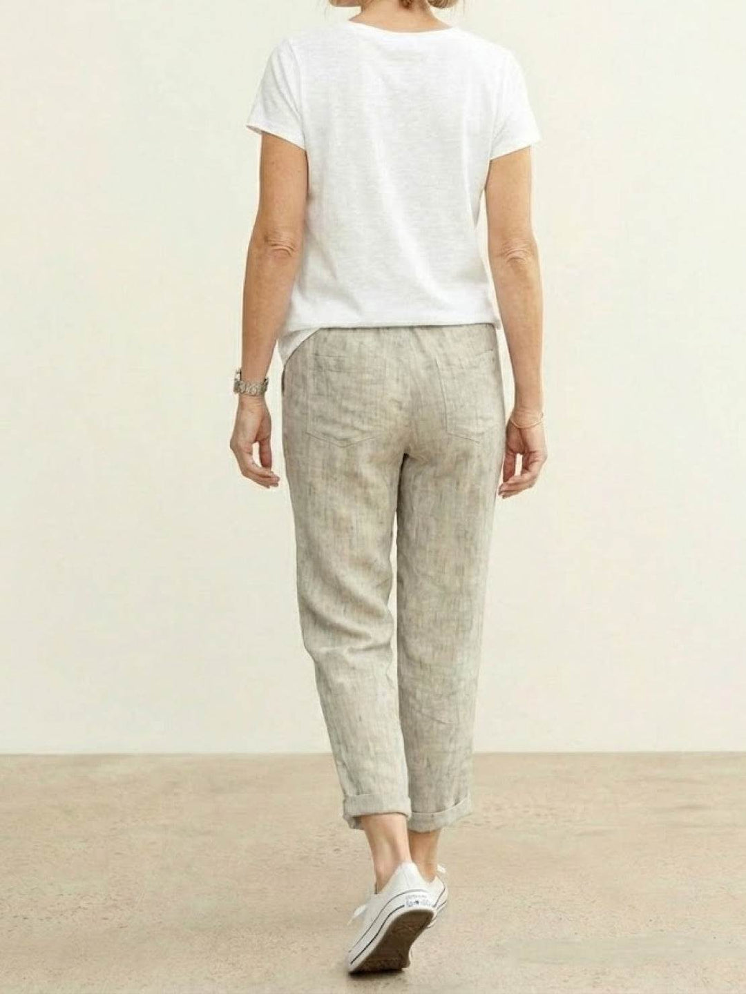 Comfortable women's drawstring lounge pants, featuring a stylish relaxed wide leg design.
