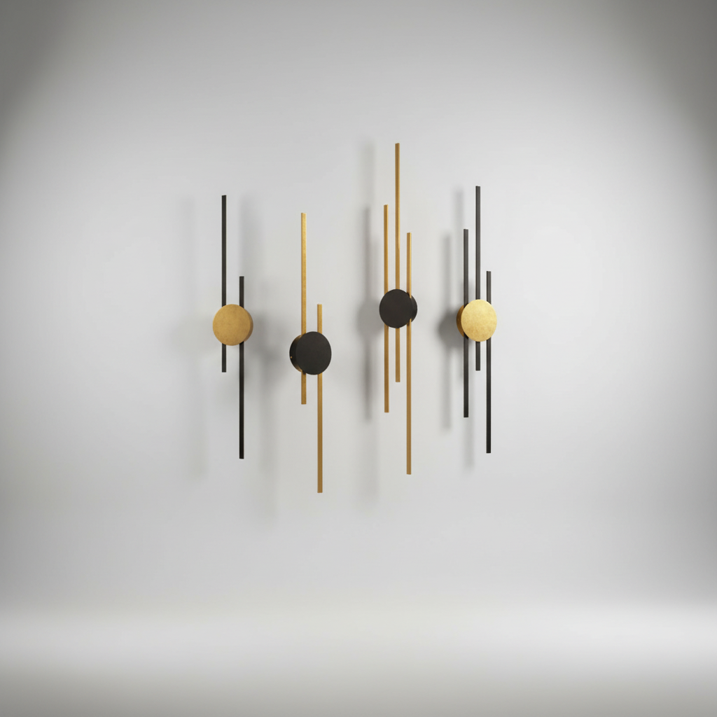 Energy-efficient Gleamline warm white LED wall sconce. Modern industrial design enhances living room or bedroom accent lighting.