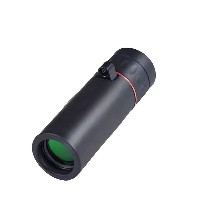 High-power monocular telescope & phone holder; essential portable gear for bird watching and travel photography.