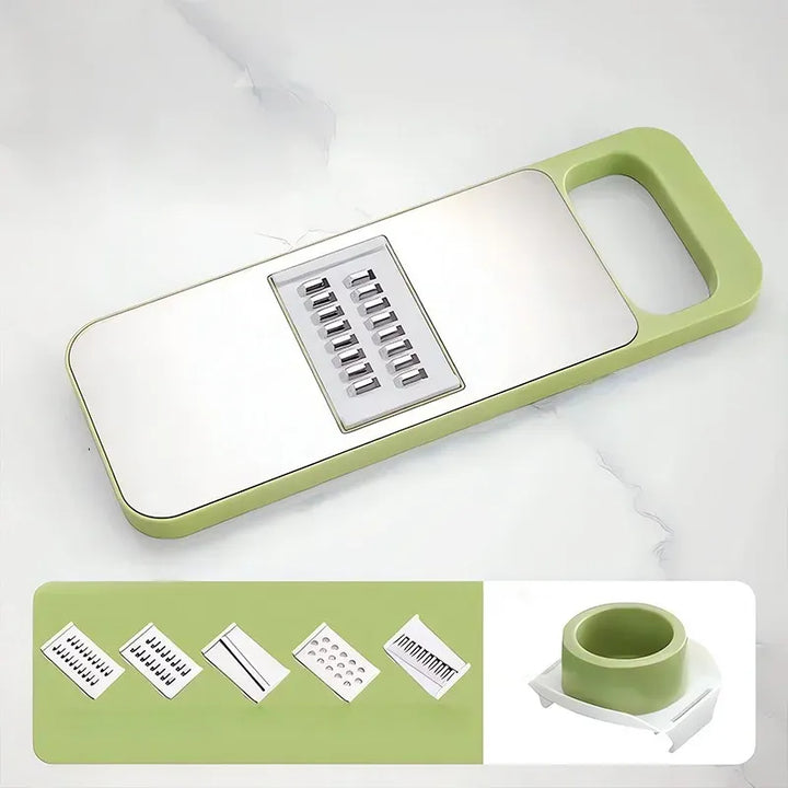 Get uniform results with this high-quality mandoline vegetable slicer for home cooks.