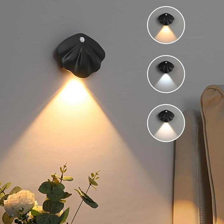 Nvroome wireless motion sensor LED light, USB rechargeable for home safety, easy install & ambient lighting.