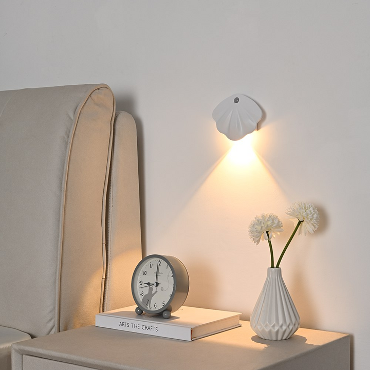 Rechargeable motion sensor LED night light for home. Wireless, energy-efficient, and easy to install for safety.