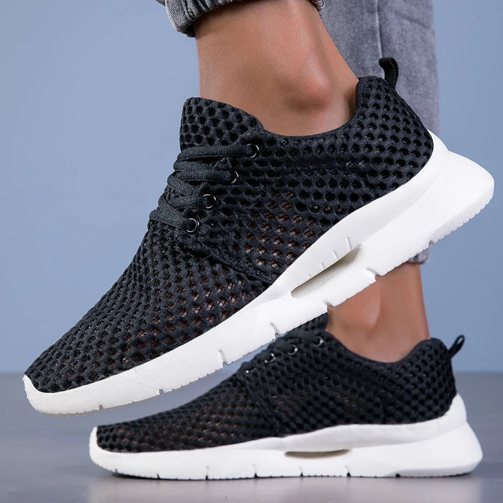 Jaslyn casual sneakers for men and women, emphasizing lightweight feel and ultimate comfort.