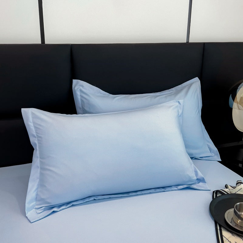 Innovative cooling pillow & case set. Promotes restful sleep by maintaining a consistent, cool temperature.