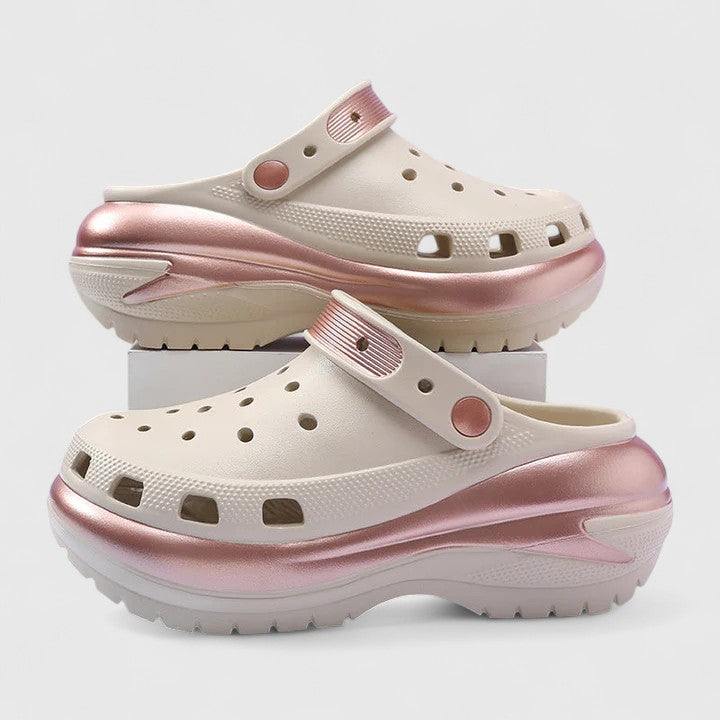 Women's non-slip platform sandals, designed for ultimate comfort and stability. Great for summer outdoor wear.