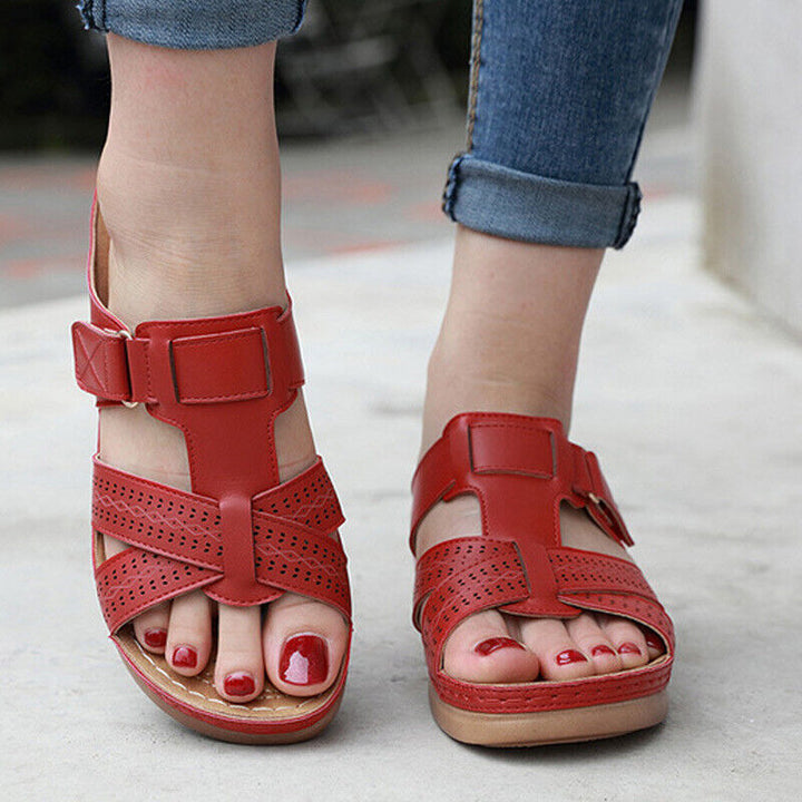 Women's orthopedic arch support sandals for all-day comfort and foot pain relief.
