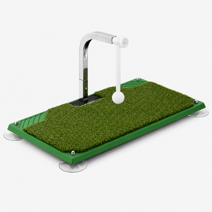Improve your golf swing with this adjustable trainer. Ideal for beginners to pros to refine golf technique at home.
