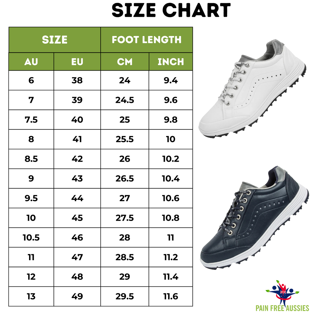 Lightweight and breathable men's golf shoes, perfect for warm weather, ensuring dry feet and comfort.