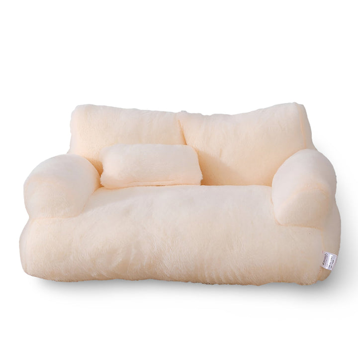 Comfortable pet couch for dogs & cats, featuring a soft washable design, perfect for any home.