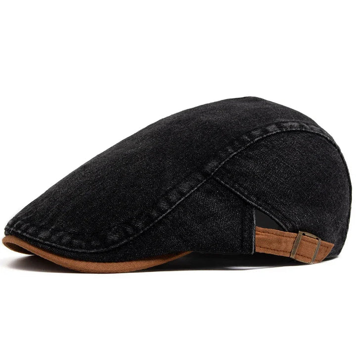 Men's classic stylish flat cap hat in a versatile design.
